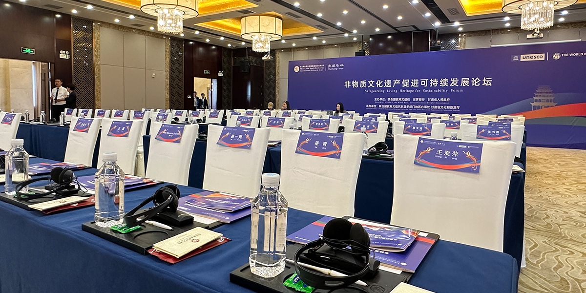 敦煌医疗学术会议圆满成功，逐西会场搭建严格保障防疫距离